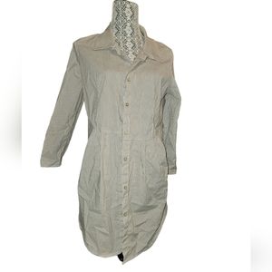 Dorit Sade Striped Button Up Tunic